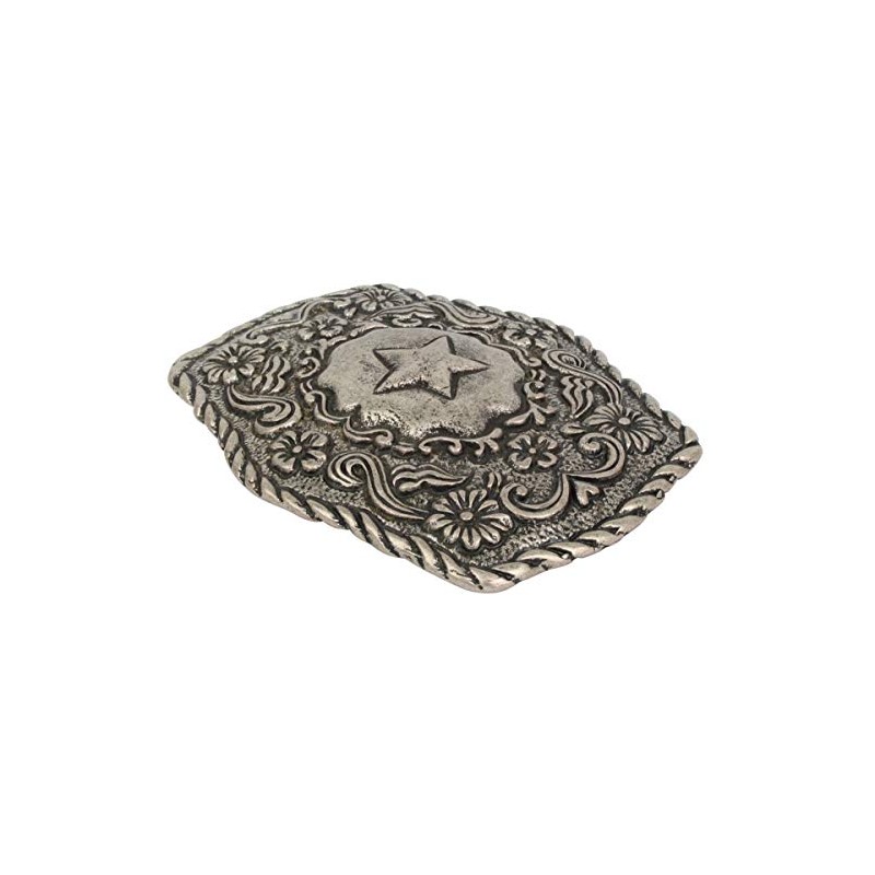 BELTINGER Belt Buckle Star with Flowers 4.0 cm Buckle Interchangeable