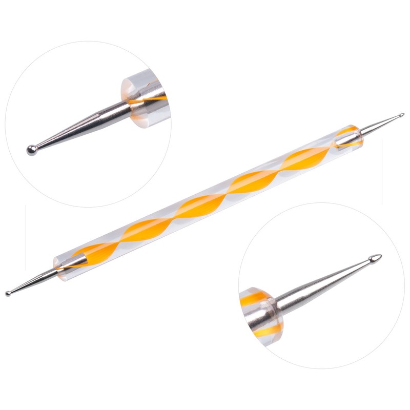 10PCS Dotting Tools Set For Nail Art, Embossing Stylus For