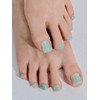 Mint Beach Gel Pedi / 민트비치 젤페디