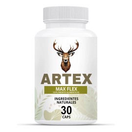 Artex Max Flex 30 Cápsulas Nueva Fórmula Mejorada 30 Dias