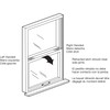 Prime-Line F 2932 Window Tilt Latch, Blue White, 1 Pair