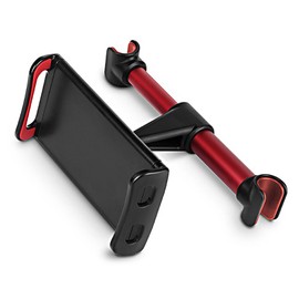 Car Headrest Mount 360° Rotating Tablet Phone Holder Backseat BracketRed
