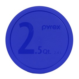Pyrex (1) 325-PC Blue 2.5 Quart (1)323-PC Red 1.5 Quart (1) 322-PC Blue 1 Quart Mixing Bowl Lids