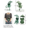 Murataya Sangyo Figurine/Object Green Frog Umbrella (Frog Umbrella Sitting (02))