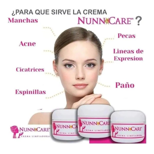 5 Cremas Hidratante Para Cuerpo Nunn Care De 32ml/32g
