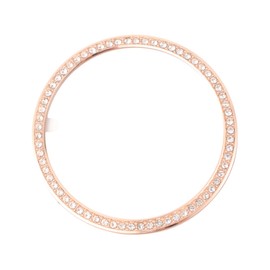 CHILDWEET 2pcs Upgrade Your Watch Rose Gold Alloy Bezel Ring Scratch Guard Collision Protector