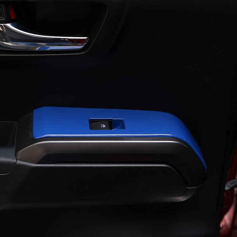 Front and Rear Doors 4pcs Look Interior Door Armrest Window