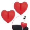 2Pcs Thermometer Pot Clip Holder, Windspeed Red Candy Thermometer Pot