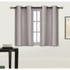 Elegant Home 2 Panels Tiers Grommets Small Window Treatment Curtain