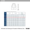 TERF® M6 X 12.5mm X 0.8mm Form B Flat Washer