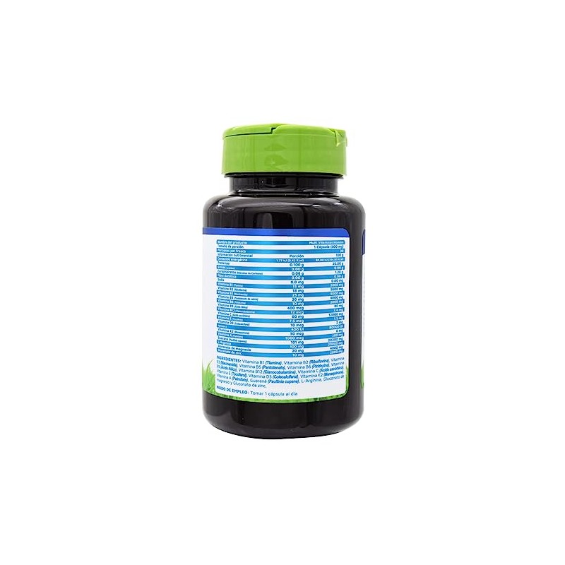 Vidanat Multivitaminico Hombre Cápsulas Arginina Vitamina