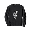 Leaves Pattern Botanical Leaf Japandi Sweatshirt