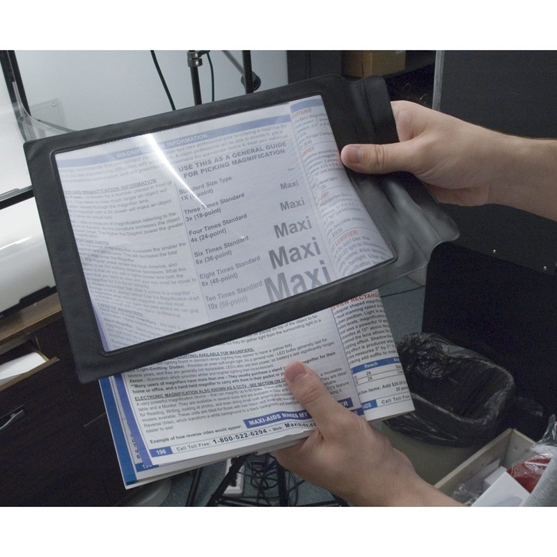 Full Page Magnifier - 3 Pack, 2X - 6-1-2 x