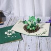 Pop-Up Card Lucky Clover, Good Luck 3D Greeting Cards, Get