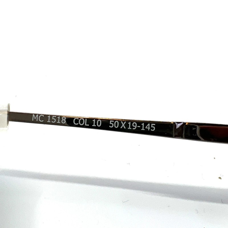 Max Cole MC 1518 COL 10 Eyeglasses Frames Brown Silver
