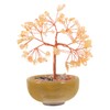 GRIRIW Chakra Crystal Tree Feng Shui Lucky Ornament Citrine Money