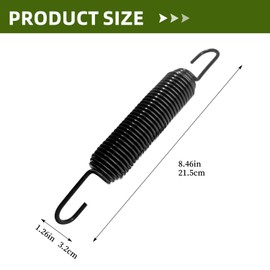 deawater 2Pcs UC27888 Extension Spring for John Deere Z315E Z320M Z320R Z335E Z345M Z345R