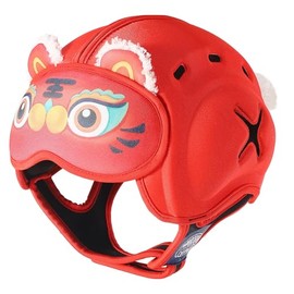 Baby Safety Helmet for Crawling Walking - HECCEI Baby Helmet Adjustable Baby Head Protector Breathable Soft Infant Helmet Head Protection Helmets for Aged 6-24 Months, Ultra-Lightweight Tiger