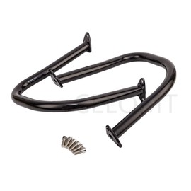 Rear Highway Bars Saddlebag Crash Bars Engine Guards Fit Indian Chief Vintage Chieftain 2014-later' Dark Horse Springfield 2016-later' Roadmaster 2015-later' (Gloss Black)