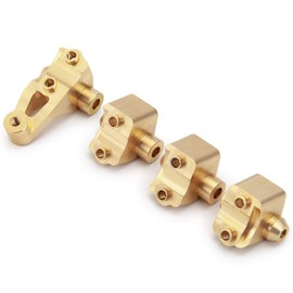 Heavy Duty 45g Brass Front Rear Axle Lower Shock Mount for TRX4 T4 1/10 RC Car Upgrade Parts