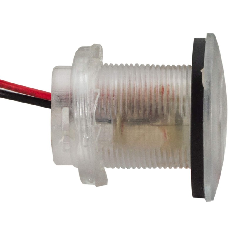 RecPro Round Red 12V LED Livewell Courtesy Accent Light |