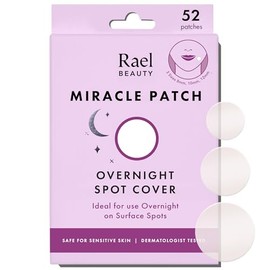 Rael Parche curativo para el acné durante la noche, más grueso y extra adherencia, cubierta de manchas hidrocoloides, tratamiento avanzado de manchas,