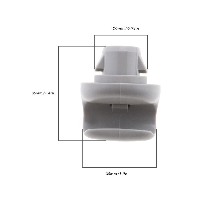 eMagTech 2 x Inner Sun Visor Clips 96409BC402 96409EA00A 96409CG000