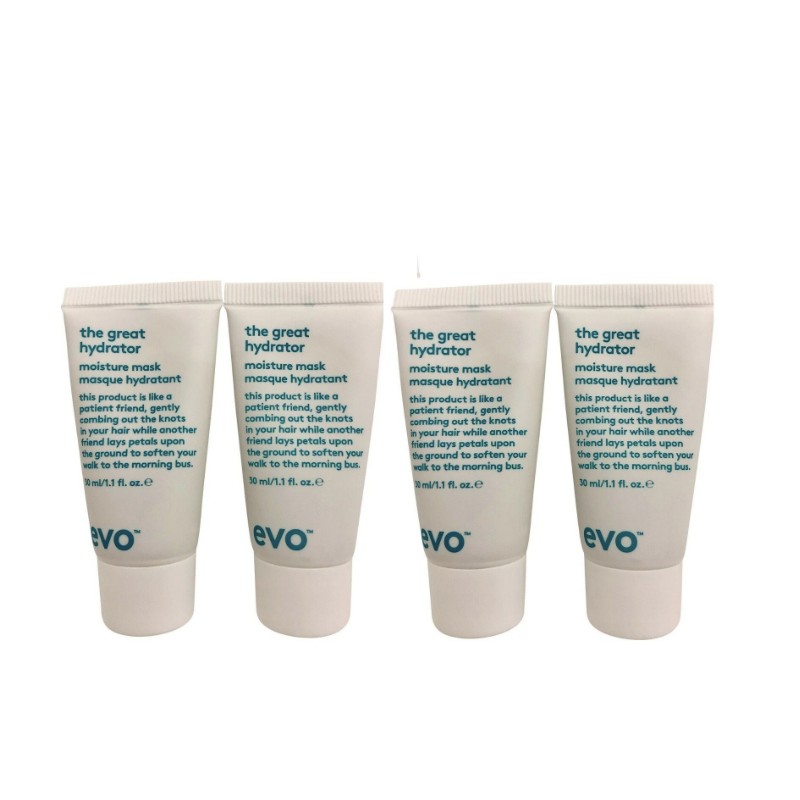 evo The Great Hydrator Moisture Mask 1.1 OZ Each (4