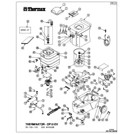 Thermax DV12 Pilot Light Kit, 120V, 31" *BRAND NEW* Part #32-578-122