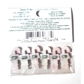 Left Candy Cane - Holiday Collection by Dress it Up Buttons & Embellishments - 6 Pieces