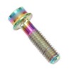 6pcs Bike Stem Bolts Ti Alloy M5x18mm Bicycle Stem Bolts