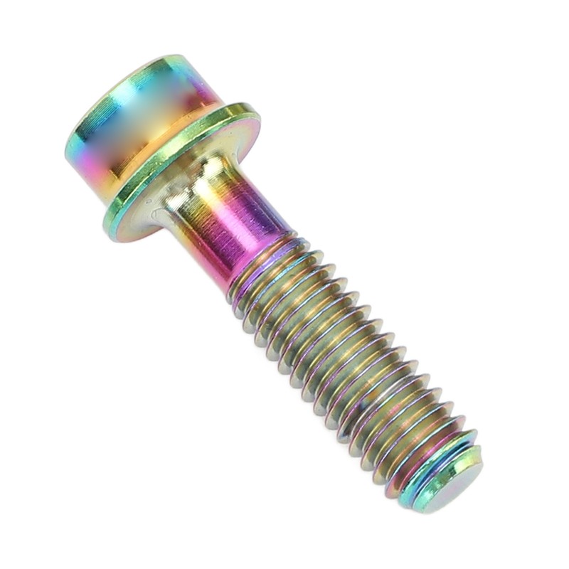 6pcs Bike Stem Bolts Ti Alloy M5x18mm Bicycle Stem Bolts