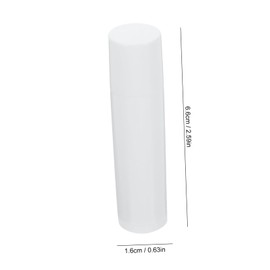 TOVINANNA 50pcs Lip Balm Tube with Caps Lip Balm Lipstick Tube Lip Balm Lip Balm Tube Empty Lip Gloss Tubes Travel Lip Balm Tube Container with Lid Lip Balm Containers Lip Container Tube