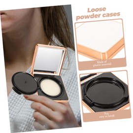 FOMIYES 4pcs Diy Makeup Kit Empty Cushion Foundation Case Portable Cream Holder with Powder Puff for Travel Daily Use