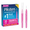 Piksters Interdental Brushes, 35 pk, Size 00, Interdental Tooth Brush