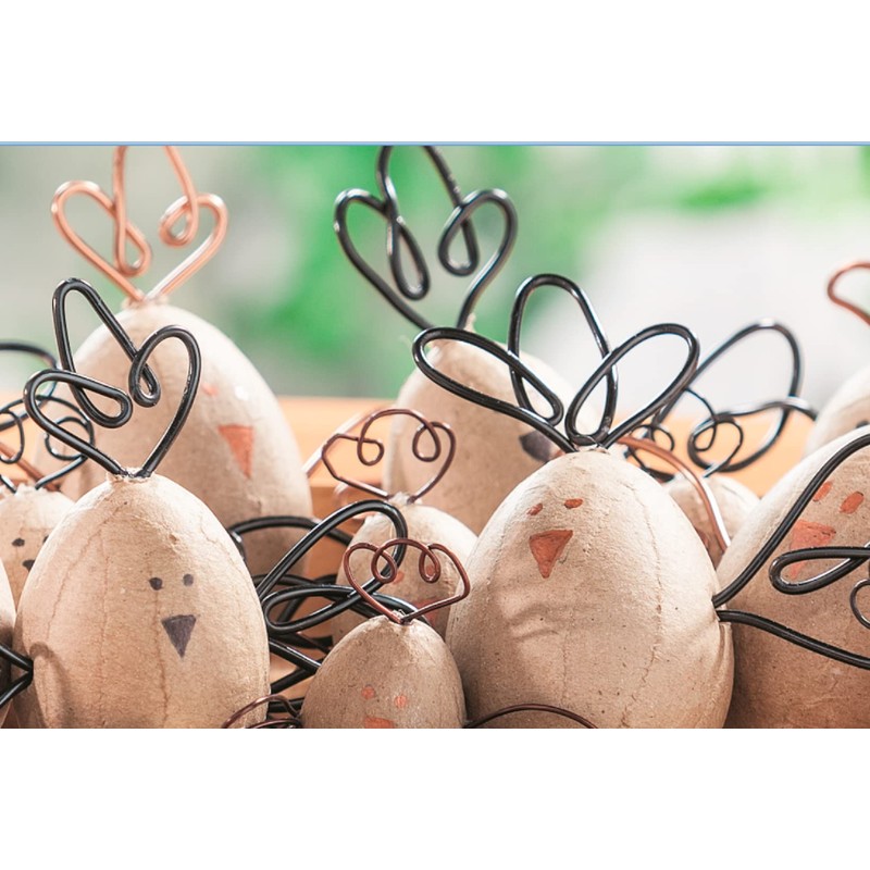 VBS Set of 10 Plastic Eggs 6 x 4.5 cm