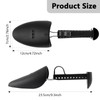 QUYLIXX 8 Pairs Plastic Shoe Stretcher Men, Adjustable Shoe Trees