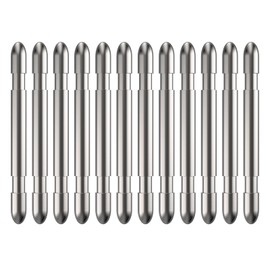 6-65042 Steel Track Pins for Lionel O-27 Scale, Train Track Connector Pins Train Lock on 3 Rail Tubular, 0.1'' Diameter and 1'' Height, Pack of 12