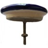 Fine Crafts Imports Oval Rainbow Talavera Ceramic Drawer Knob