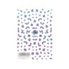 TSUMEKIRA NN-AJI-101 Nail Stickers, Hydrangea, Blue/Purple, 1 Sheet (x 1)