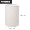 Beavorty Table Lamp Shade Lampshade Linen Ceiling Light Lamp Cover