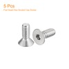 QUARKZMAN Pack of 5 3/8-16 x 1 Inch Flat Countersunk