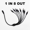 DC Power Splitter Security Camera Power Splitter 12V CCTV Power