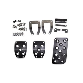 Beatrush Pedal Cover GR 86 [ZN8] 86 [ZN6] BRZ [ZD8 ] BRZ [ZC6] Compatible Manual Car Only [S46400PS-A#] (Black)