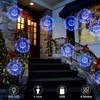 Micacorn Fireworks Fairy Lights, 4 Pack Hanging USB Fireworks Lights