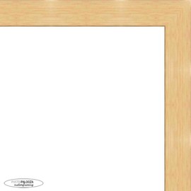 Poster Palooza 16x40 Traditional Natural Complete Wood Panoramic Frame with UV Acrylic Plexiglass, Foam Board Backing & Hardware Included