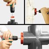 DEEFIINE Double Inserts PVC Pipe Reamer Kit, 7pcs Plastic Fitting