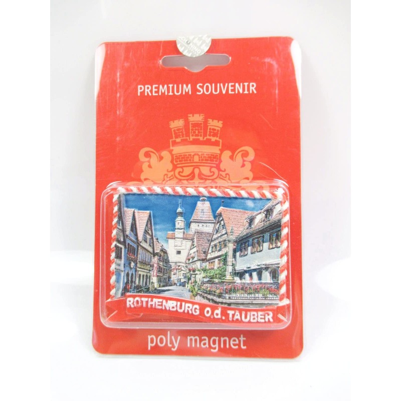 Rothenburg ob der Tauber Premium Magnet Poly Souvenir Germany (25)