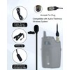 SEYUGOPTI 4Pin Plug Lavalier Lapel Microphone for Audio-Technica Wireless Transmitter,