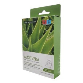Mascarilla Facial Orjena De Aloe Vera 10 Piezas